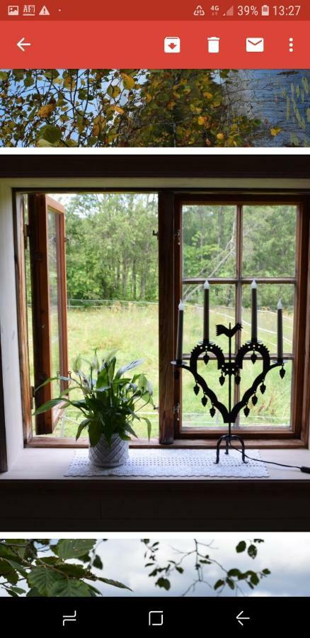 Draenggardens Stuga Pa Genuin Raettviksgard Boda  Esterno foto